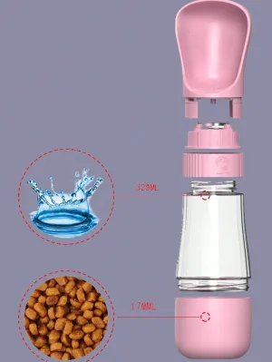 1pc Portable Pet Travel Water Bottle For Dog For Outdoor