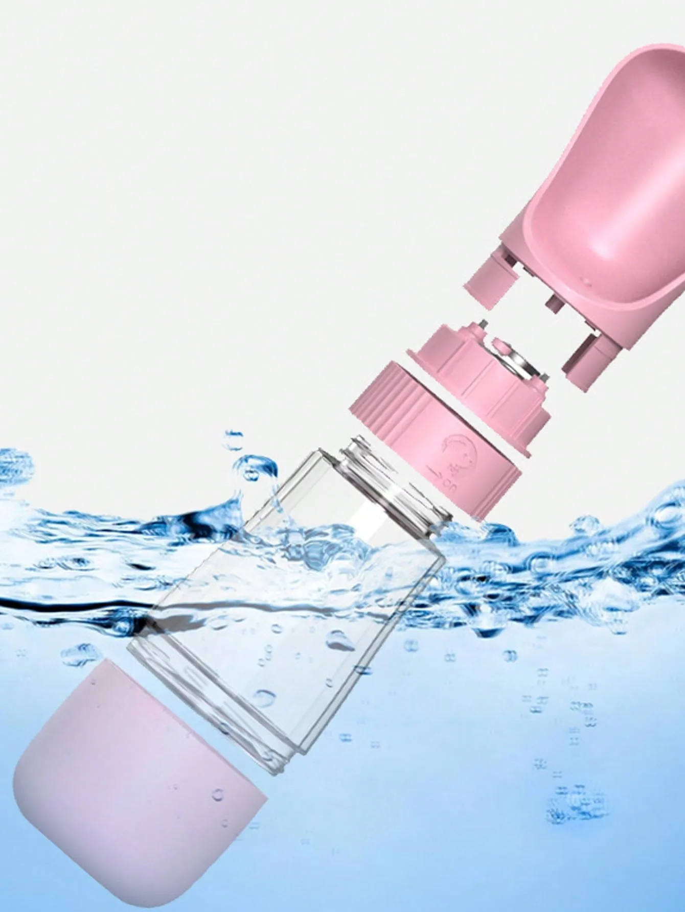 1pc Portable Pet Travel Water Bottle For Dog For Outdoor