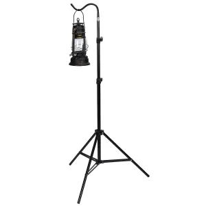 2.1m Foldable Lamp Holder Camping Outdoor Portable Tent Table Hanger Hook Light Fix Stand Camping Light Pole Tripod Phone Camera Ring Light Lamp Adjustable Arm Stand For Lantern Picnic Lamp Support