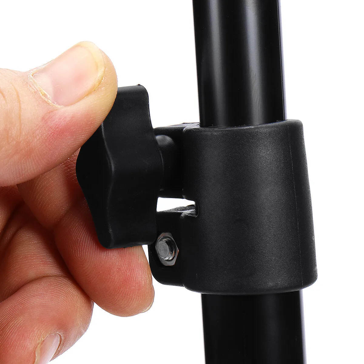 2.1m Foldable Lamp Holder Camping Outdoor Portable Tent Table Hanger Hook Light Fix Stand Camping Light Pole Tripod Phone Camera Ring Light Lamp Adjustable Arm Stand For Lantern Picnic Lamp Support