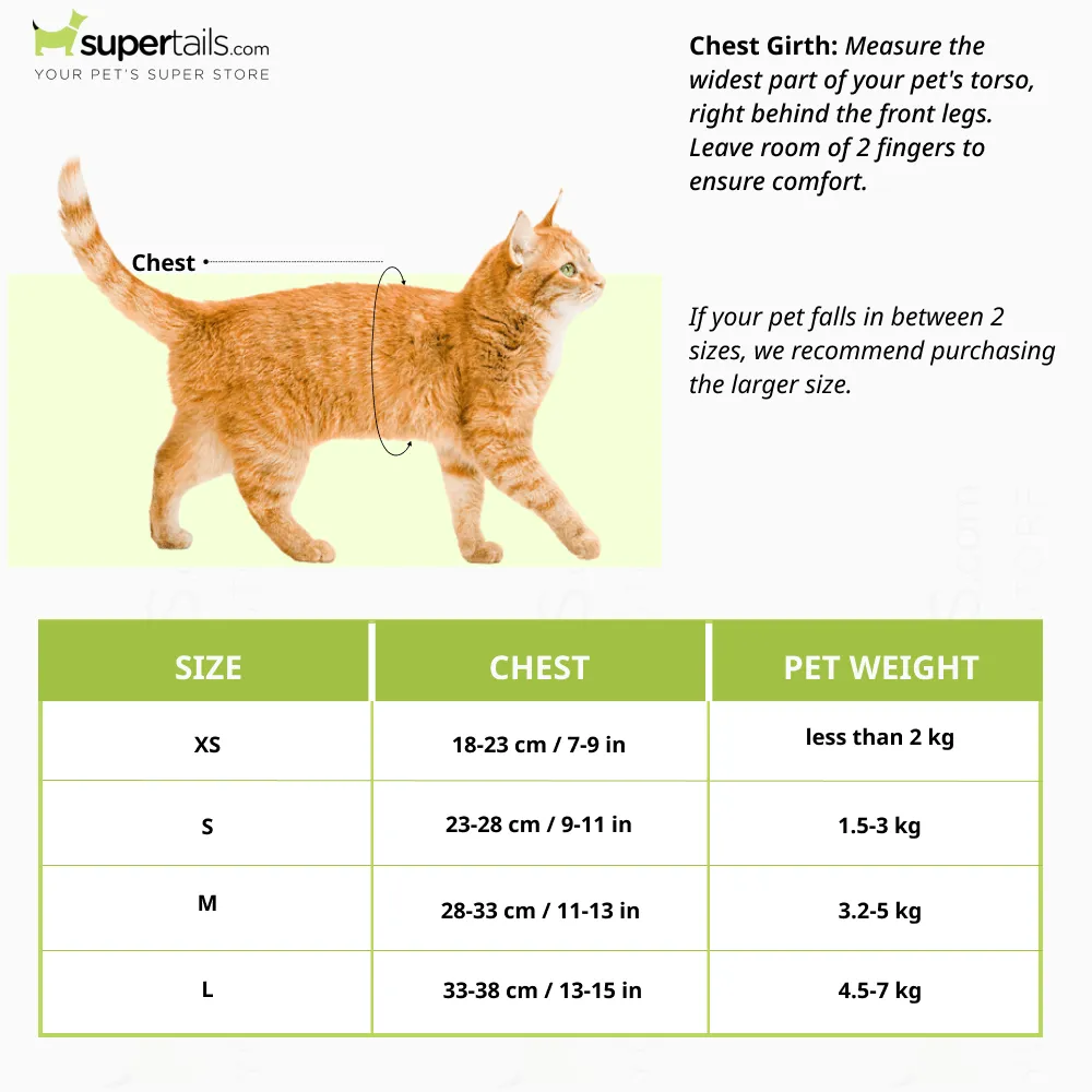 A Plus A Pets Feather Weight Harness & Leash Set for Dogs and Cats