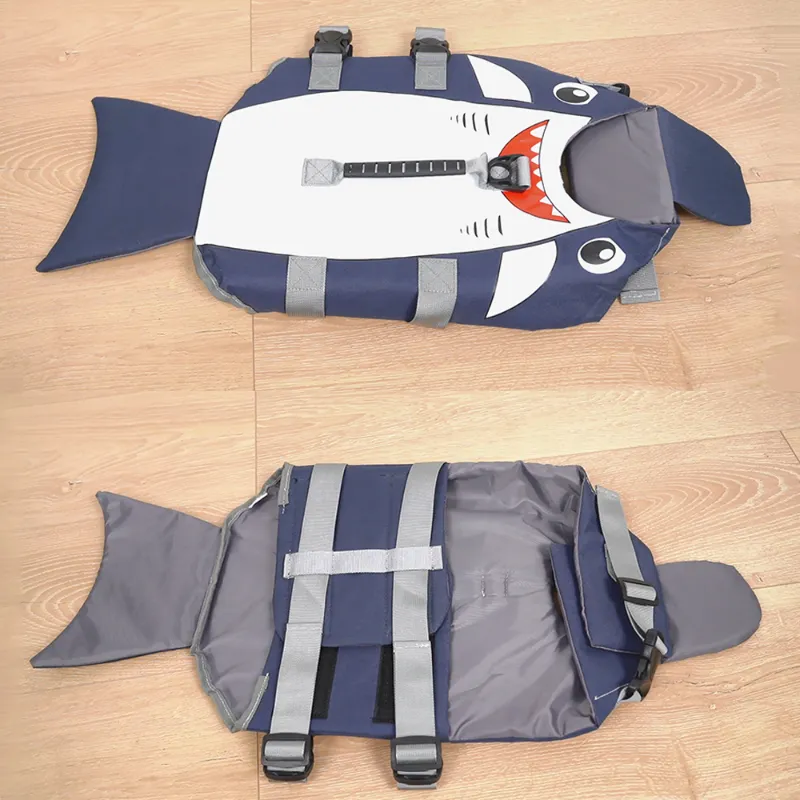 Adjustable Pet Dog Life Jacket Vest Dog Summer Swimwear