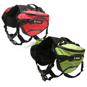 Adjustable Waterproof Dog Backpack & Harness for Outdoor Hiking by Truelove