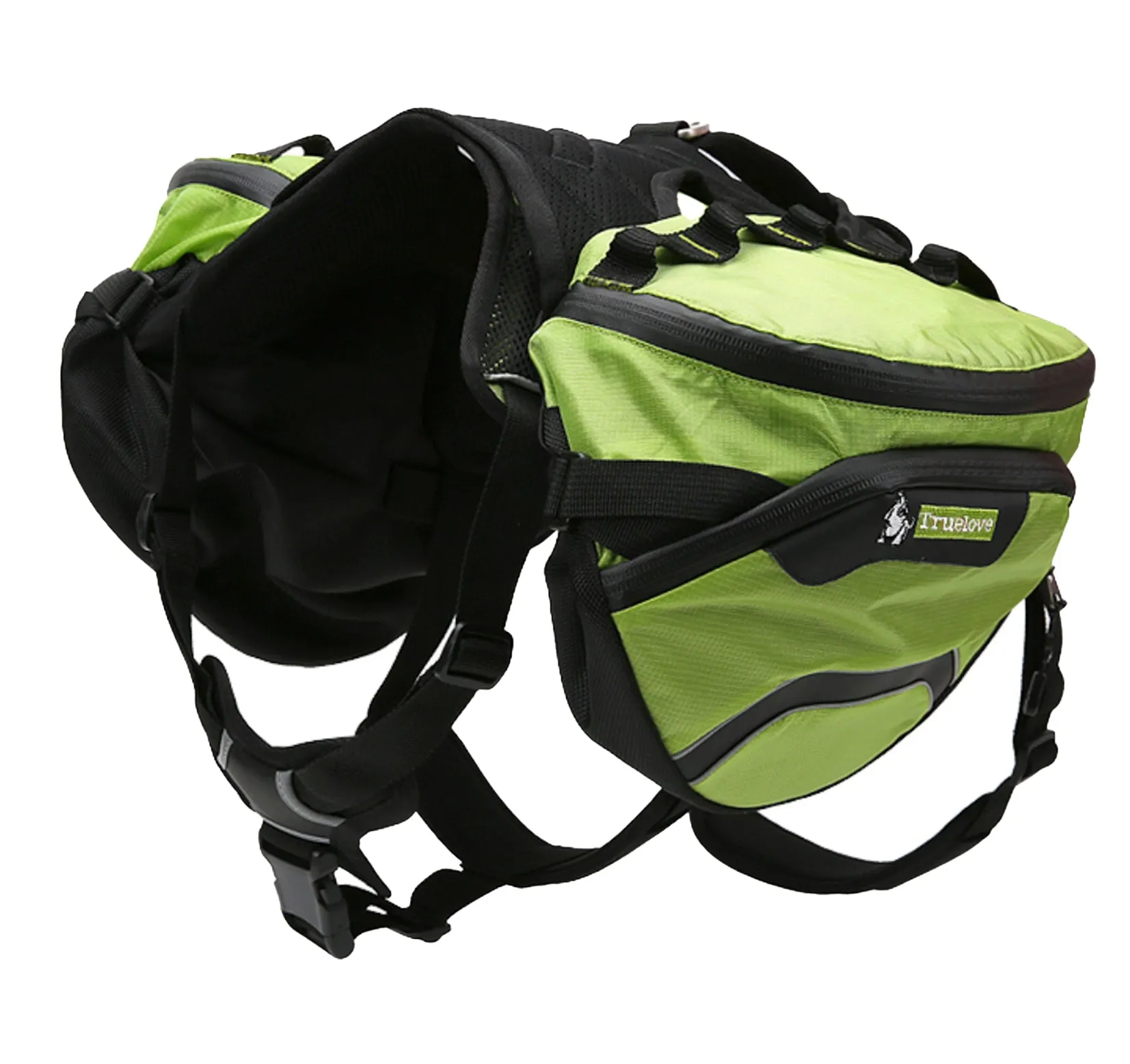 Adjustable Waterproof Dog Backpack & Harness for Outdoor Hiking by Truelove