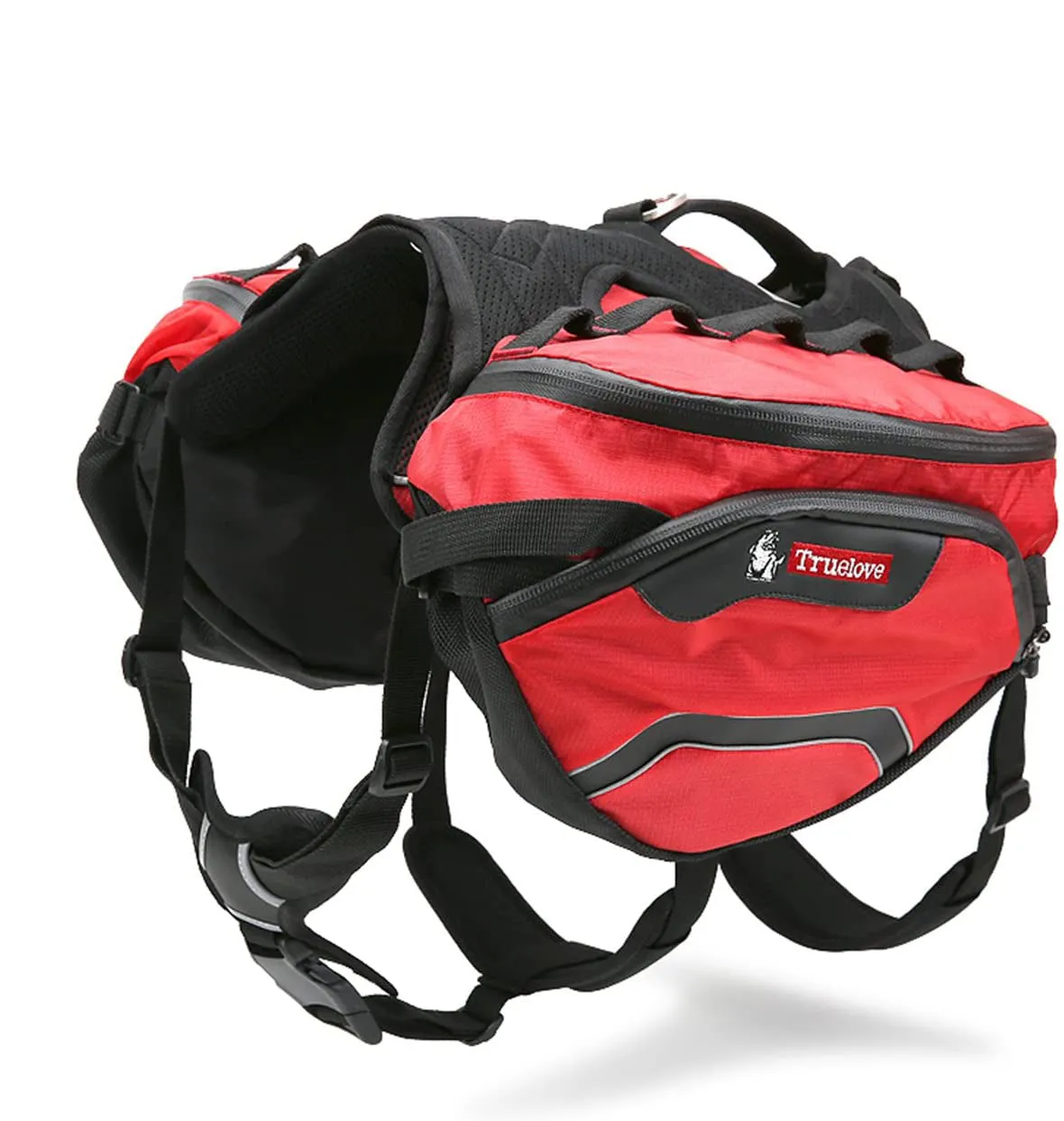 Adjustable Waterproof Dog Backpack & Harness for Outdoor Hiking by Truelove