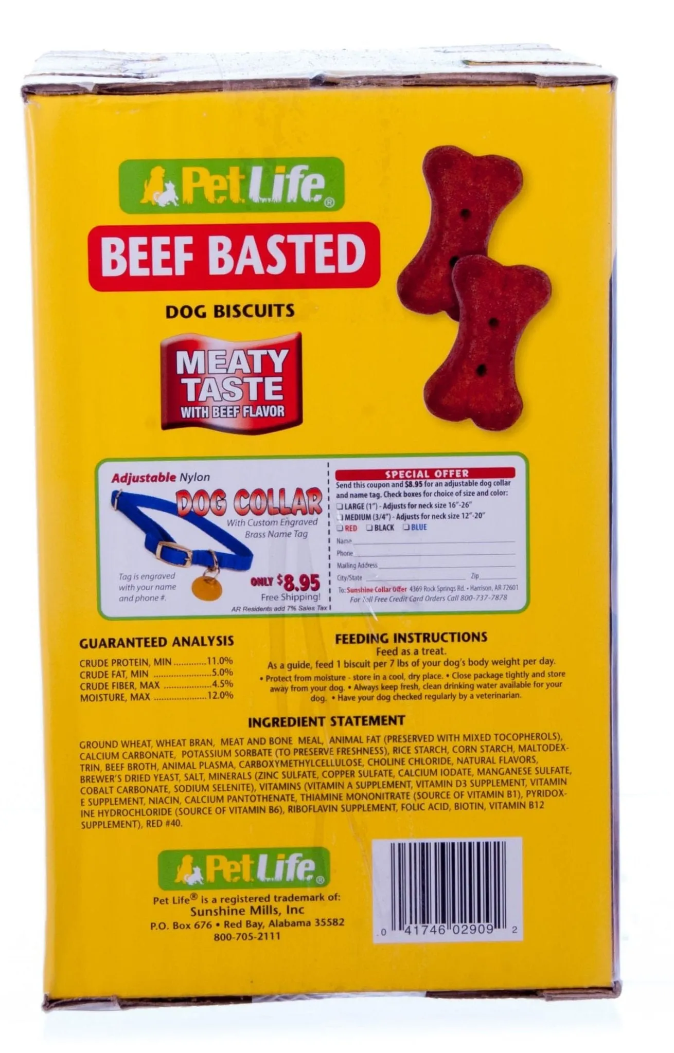 Beef Basted Dog Biscuits