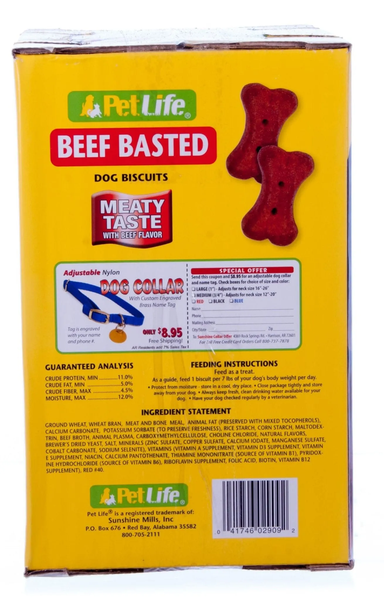 Beef Basted Dog Biscuits