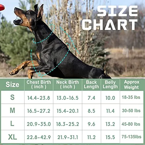 BUMBIN Tactical Dog Harness for Medium Dogs No Pull, Famous TIK Tok No Pull Dog Harness, Fit Smart Reflective Pet Walking Harness for Training, Adjustable Dog Vest Harness with Handle Pink Camo M