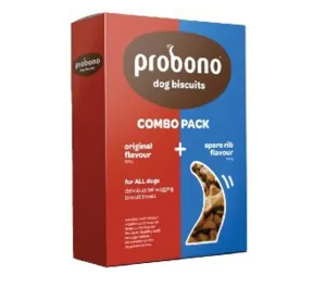 Combo PackDog Biscuits -Original   Spare Rib - 1kg Box