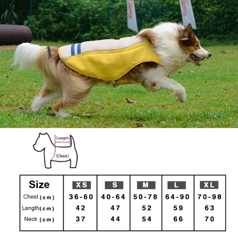 Dog Cooling Vest Summer Vest Tanks Pet Cooler Jacket