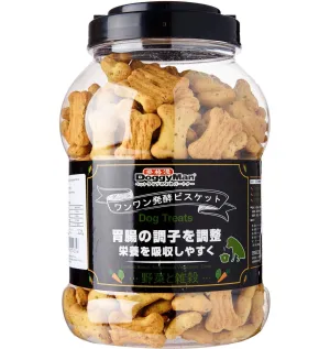 DoggyMan Ferment Biscuit Roughage & Vegetables Dog Treats 680g