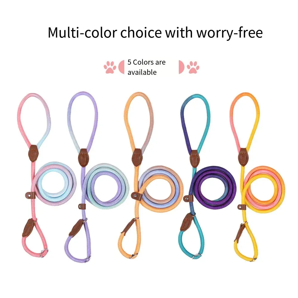 Durable Nylon Dog Leash for Puppies and Adult Dogs