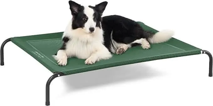 Elevated Dog Cot Bed with Breathable Mesh