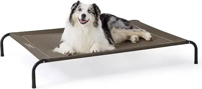 Elevated Dog Cot Bed with Breathable Mesh