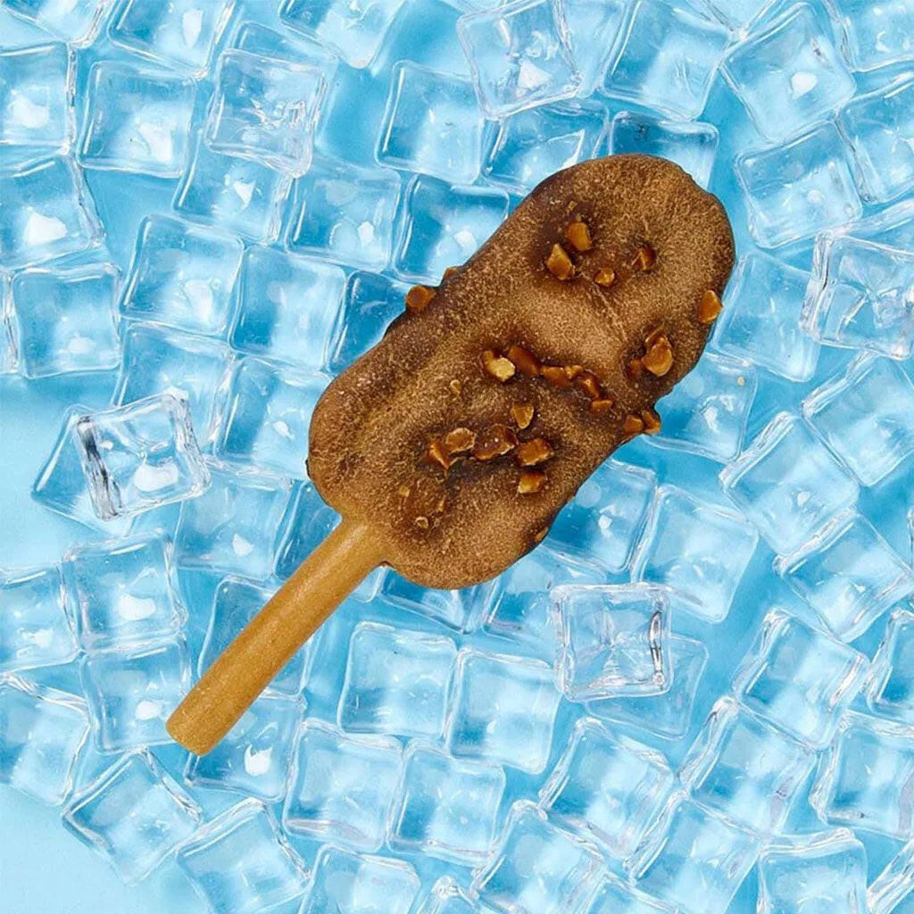 Ethical Pup Ice Choccy Lollies Peanut Butter & Chocolate Ready to Freeze Dog Treats, 2 pack