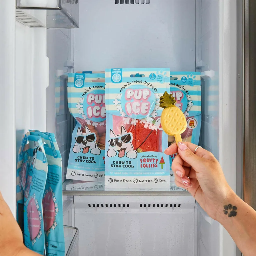 Ethical Pup Ice Fruity Lollies Ready to Freeze Dog Treats, 3-pack