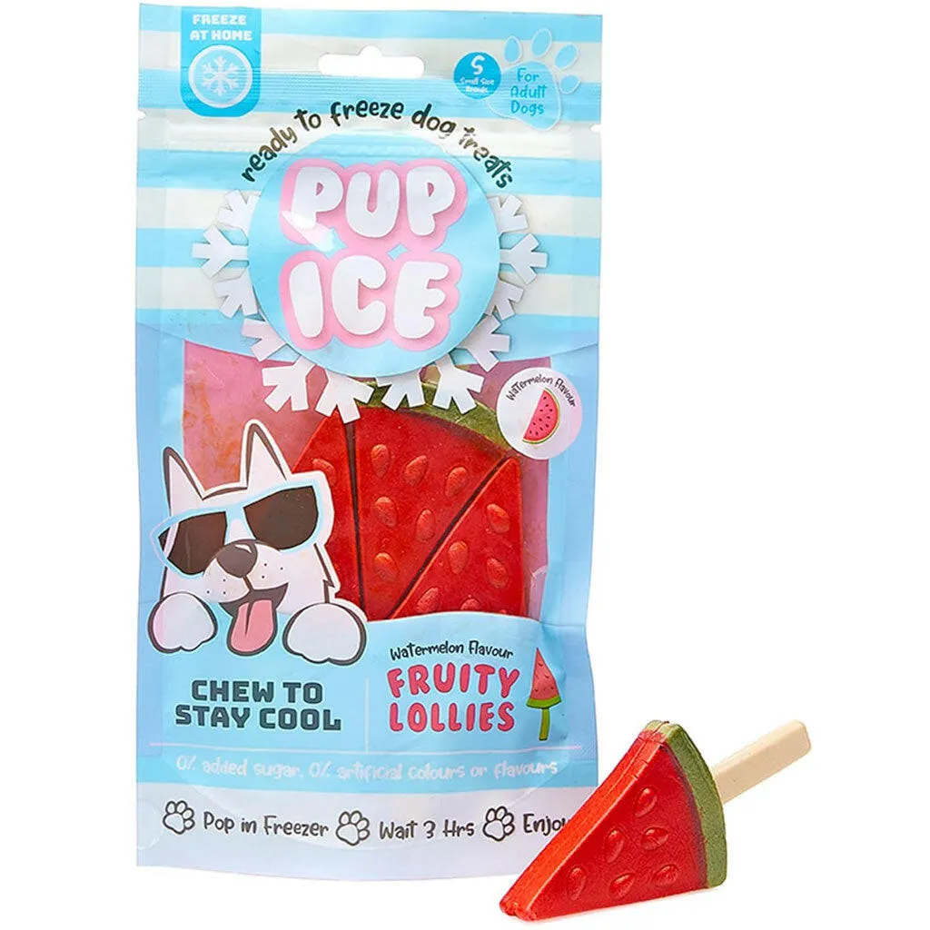 Ethical Pup Ice Fruity Lollies Ready to Freeze Dog Treats, 3-pack