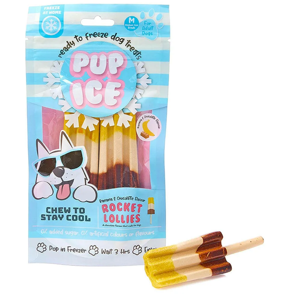 Ethical Pup Ice Rocket Lollies Ready to Freeze Dog Treats, 2 pack