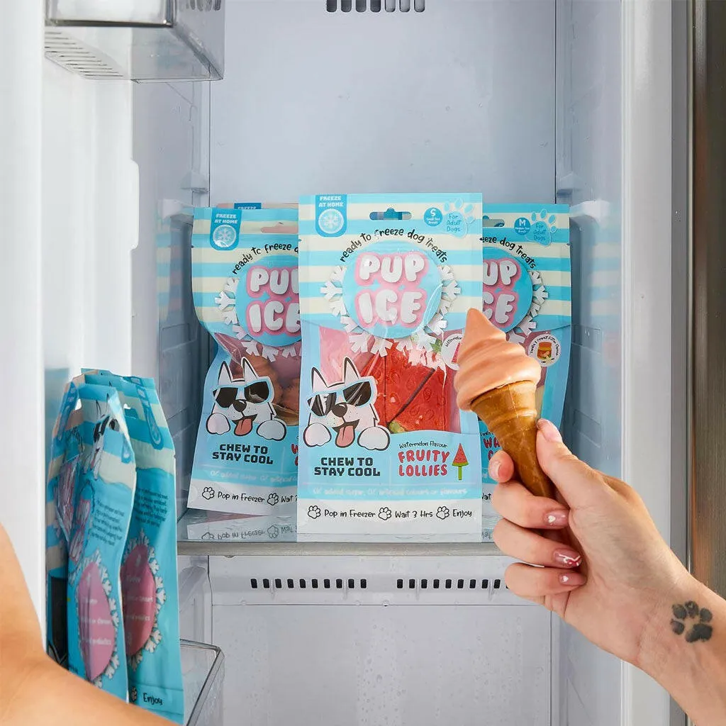 Ethical Pup Ice Waffle Cone Ready to Freeze Dog Treats, 2 pack