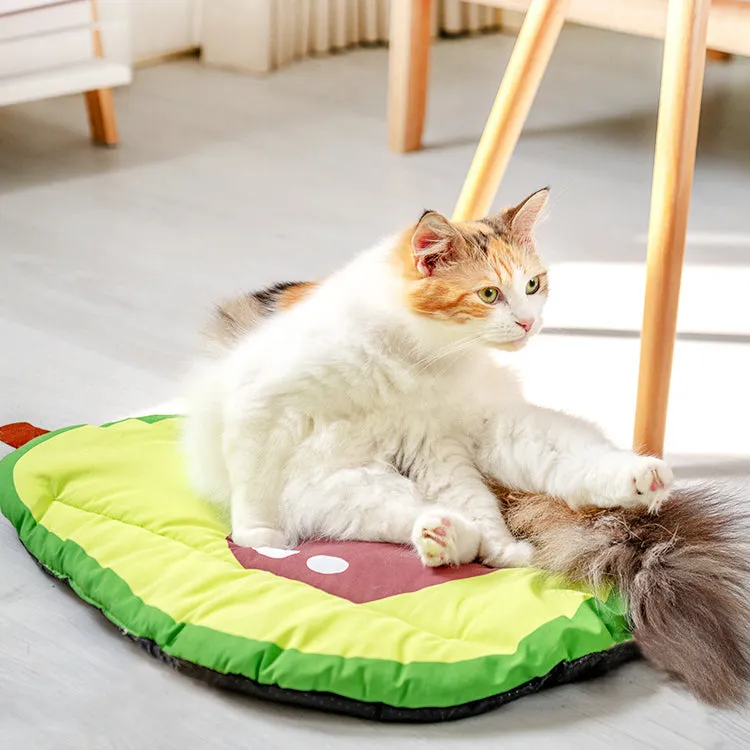 Feli Avocado Summer Cat Bed: Comfortable, Stylish, and Cooling