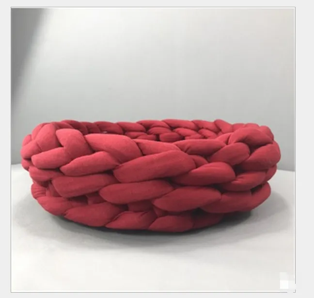 Hand-woven kennel pet bed