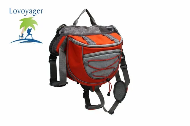 High quality waterproof Pet Backpack Dog saddle Bag