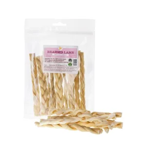 JR Pet Lamb Braids Dog Chews