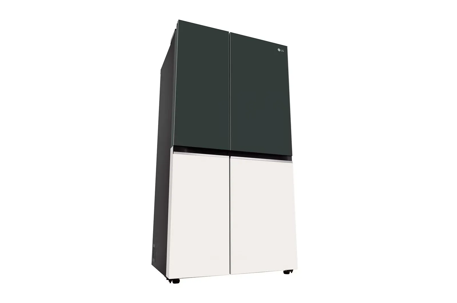LG GL-B257EET3 650L Side-By-Side Refrigerator with Door Cooling ™, WiFi Convertible, Smart Diagnosis