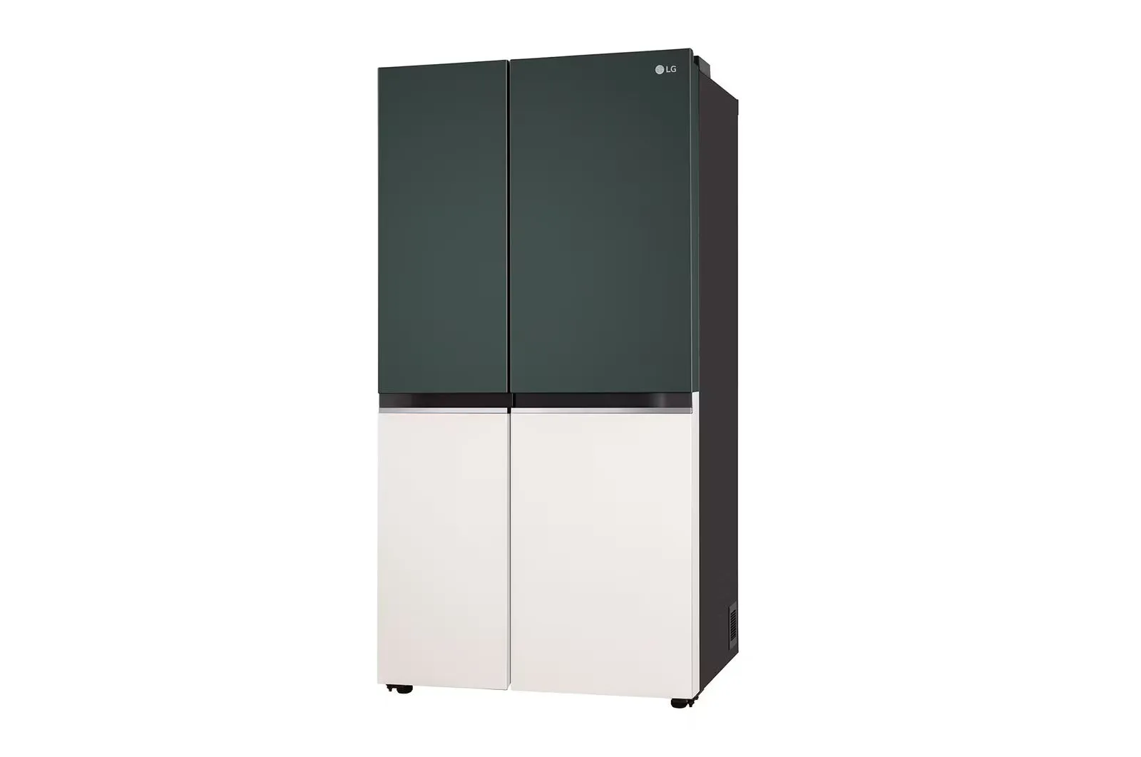 LG GL-B257EET3 650L Side-By-Side Refrigerator with Door Cooling ™, WiFi Convertible, Smart Diagnosis