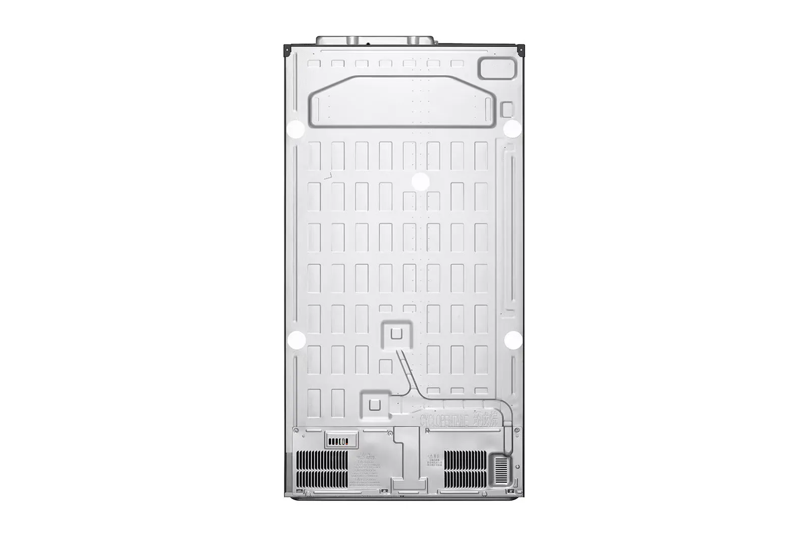 LG GL-B257EPZ3 650L, Convertible Side-by-Side Refrigerator with Smart Inverter Compressor, Hygiene Fresh 