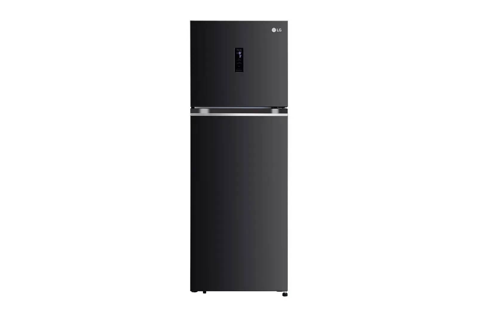 LG GL-T342TESX 322L Double Door Refrigerator, LG ThinQ, Wifi Convertible  Door Cooling , Ebony Sheen, 3 Star