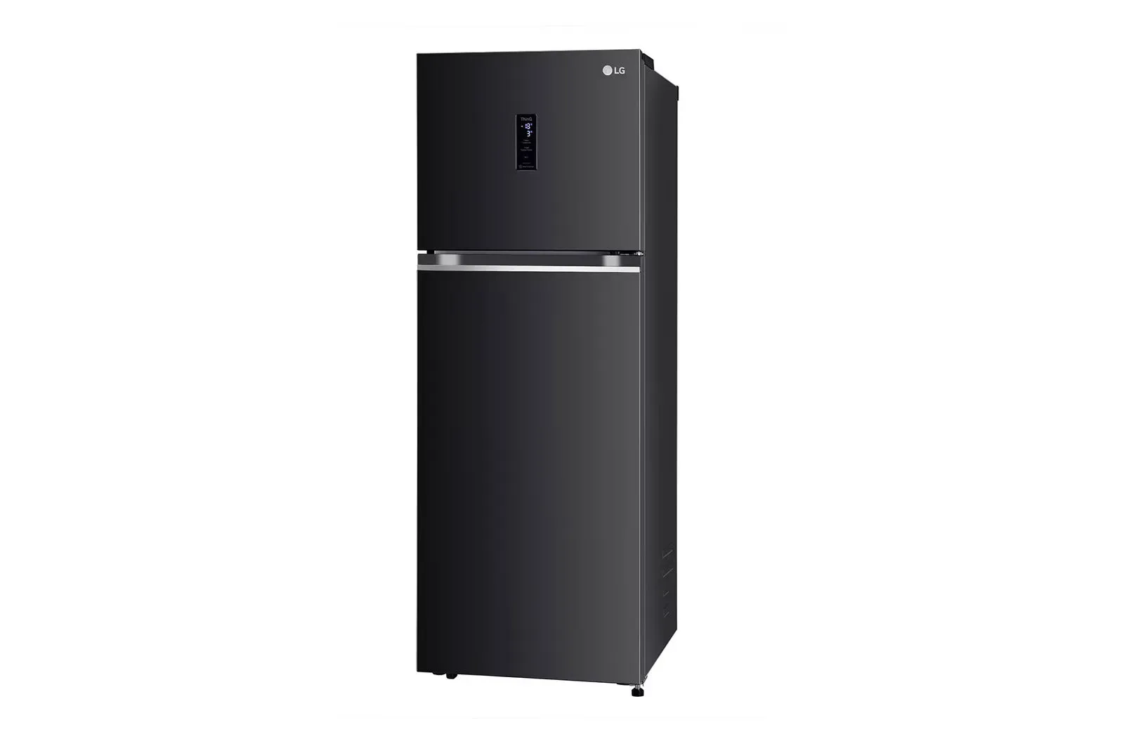 LG GL-T342TESX 322L Double Door Refrigerator, LG ThinQ, Wifi Convertible  Door Cooling , Ebony Sheen, 3 Star