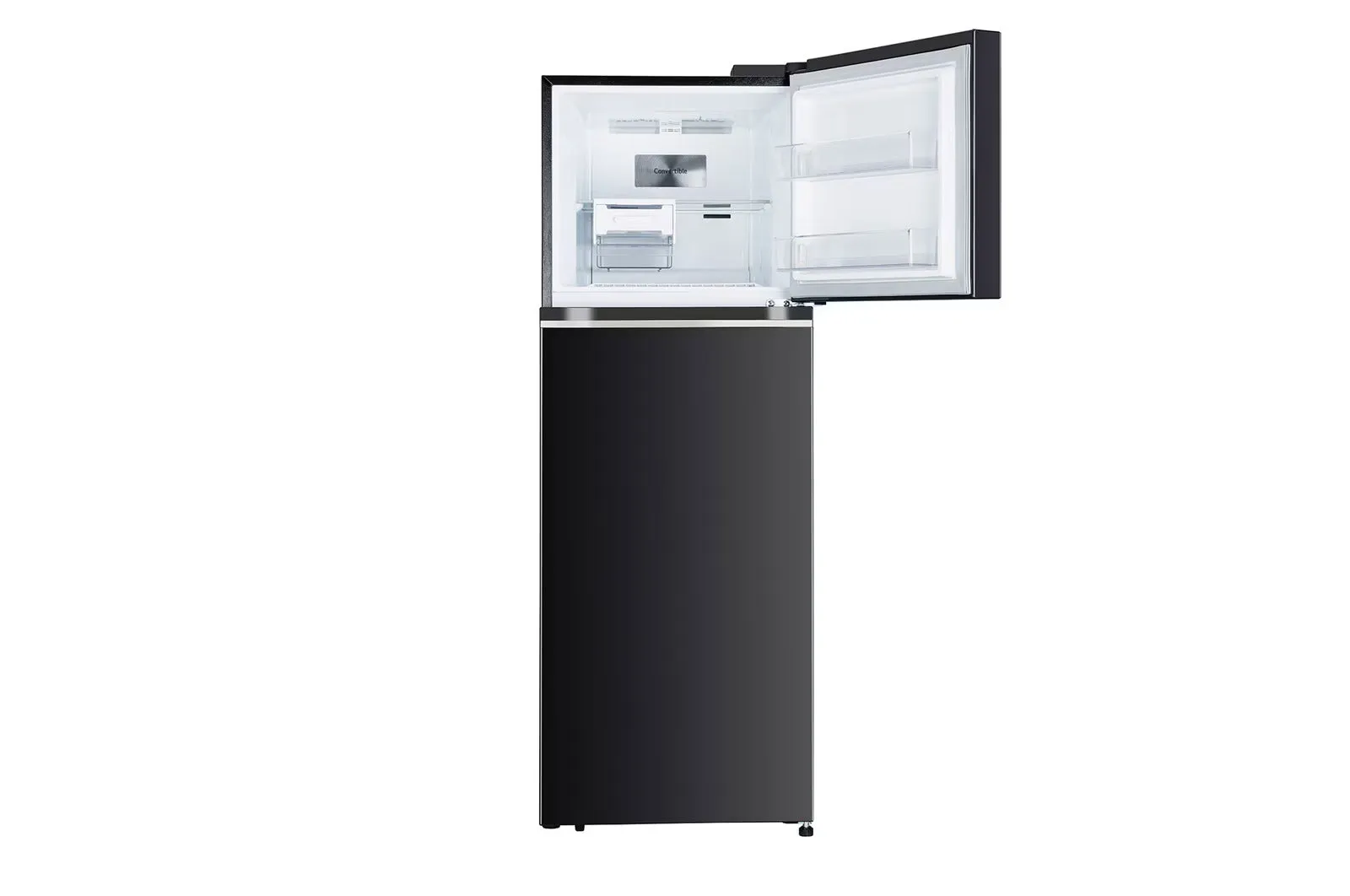 LG GL-T342TESX 322L Double Door Refrigerator, LG ThinQ, Wifi Convertible  Door Cooling , Ebony Sheen, 3 Star