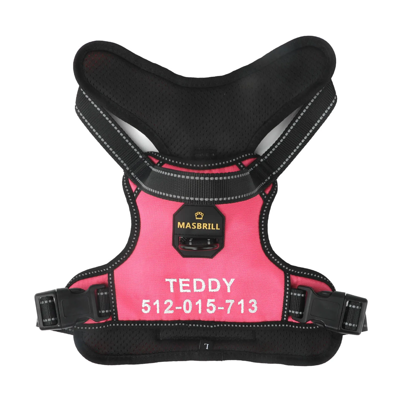 MASBRILL Custom Dog Harness with name