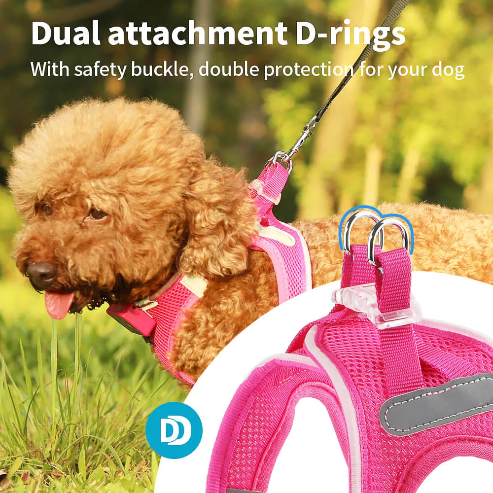 MASBRILL LED dog harness for small dogs