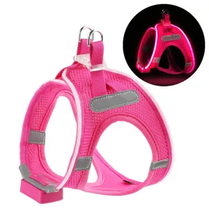 MASBRILL LED dog harness for small dogs