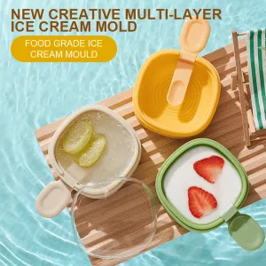 New Creative Multi-Layer Ice Cream Mold