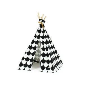 Nobodinoz Arizona Teepee Mini Black Scales
