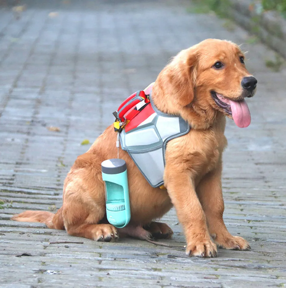 Nuopets PortableDog Feeding Water Bottle