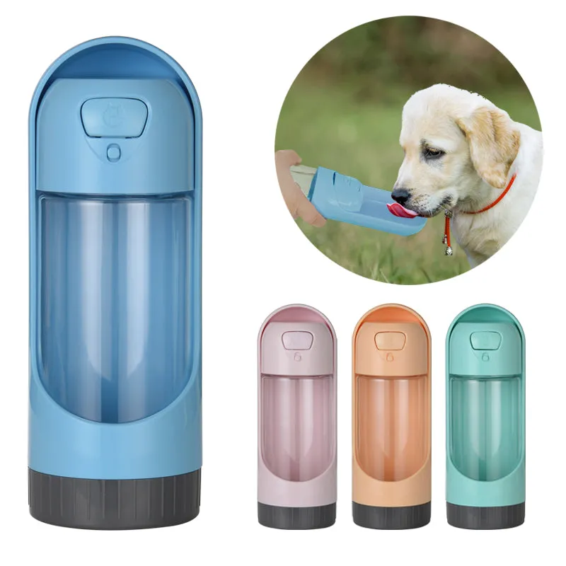 Nuopets PortableDog Feeding Water Bottle