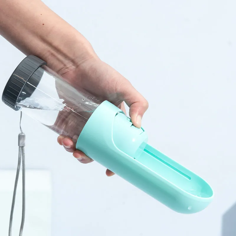 Nuopets PortableDog Feeding Water Bottle