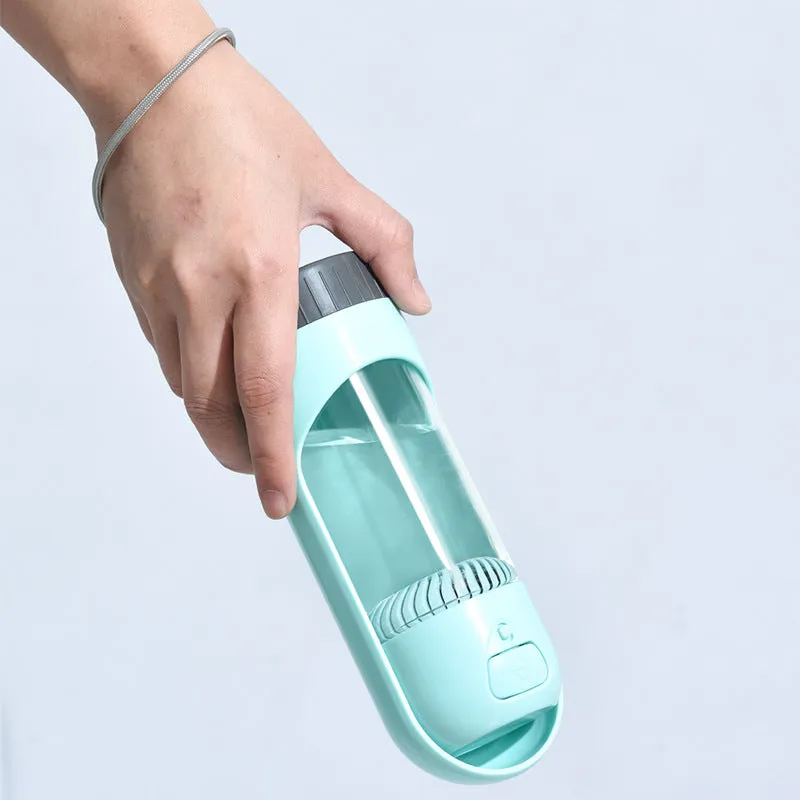 Nuopets PortableDog Feeding Water Bottle