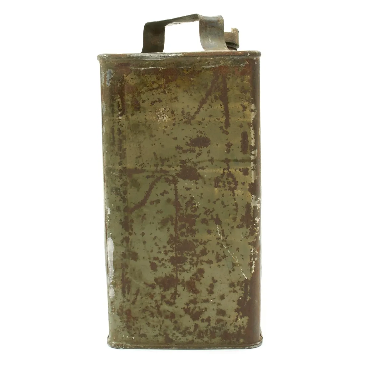 Original British WWI Vickers Machine Gun Water Can dated October 1917 - Petrol 2 Gallons
