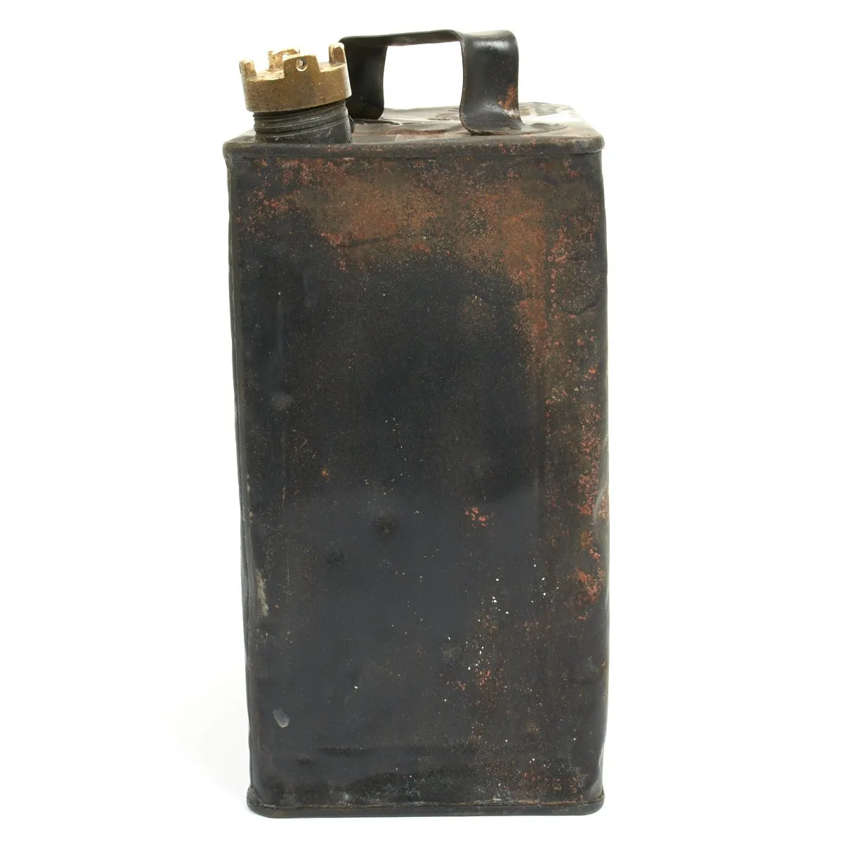 Original British WWII Vickers Machine Gun Water SHELL MEX BP LTD Spirit Can - Petrol 2 Gallons