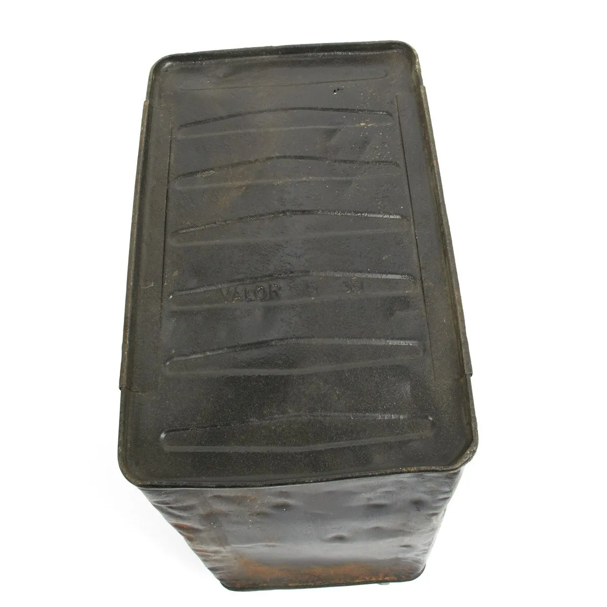 Original British WWII Vickers Machine Gun Water SHELL MEX BP LTD Spirit Can - Petrol 2 Gallons