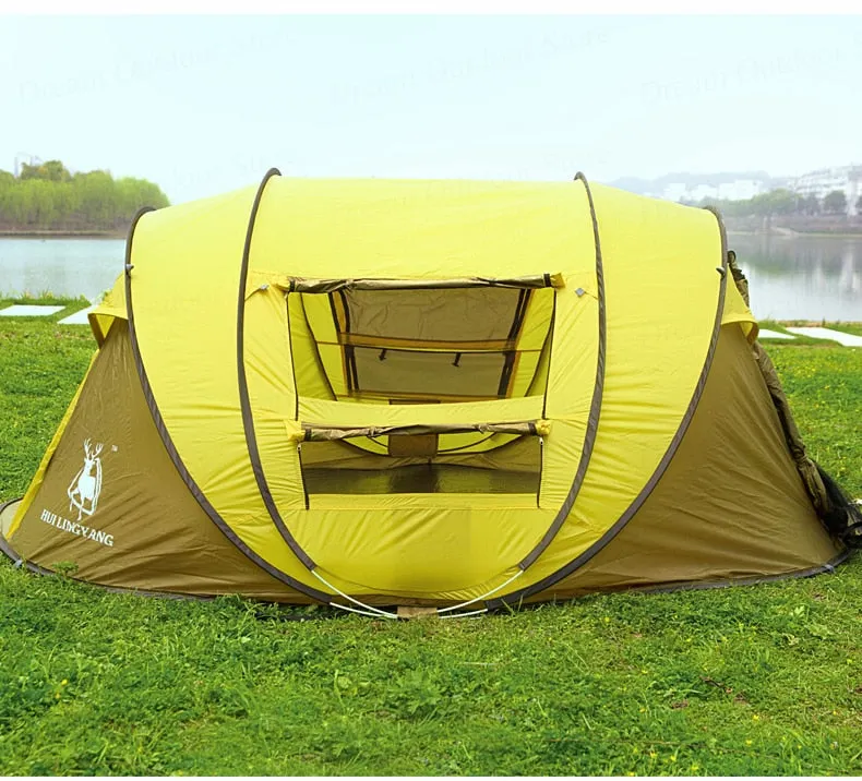 Outdoor Throw Pop-Up Tent (2-4 Person)