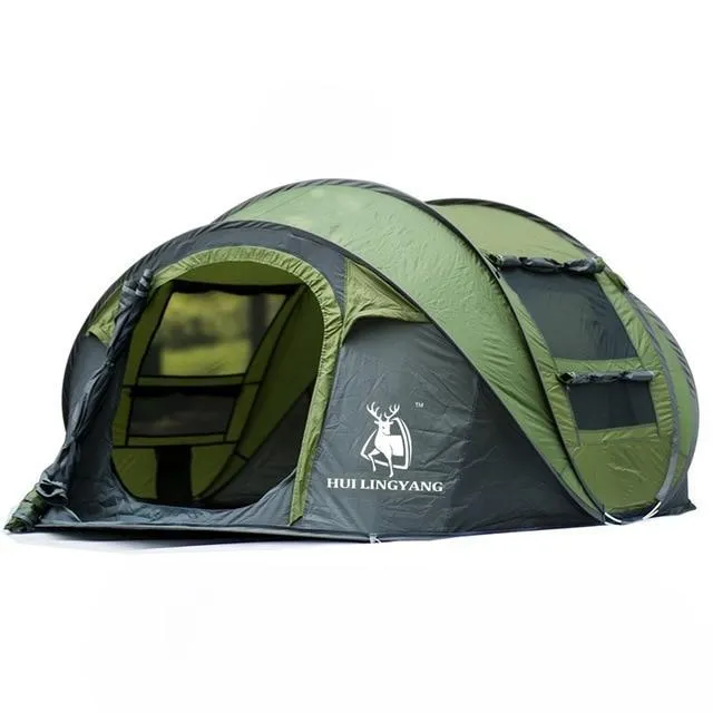 Outdoor Throw Pop-Up Tent (2-4 Person)