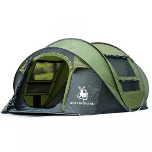 Outdoor Throw Pop-Up Tent (2-4 Person)