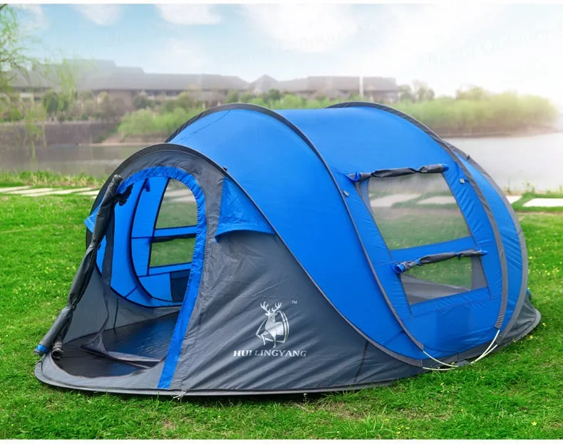 Outdoor Throw Pop-Up Tent (2-4 Person)