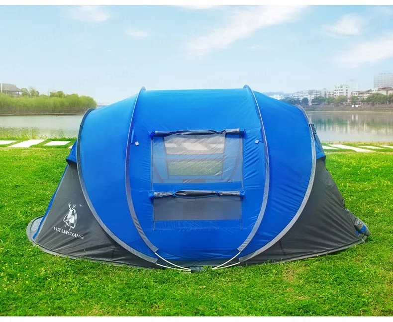 Outdoor Throw Pop-Up Tent (2-4 Person)